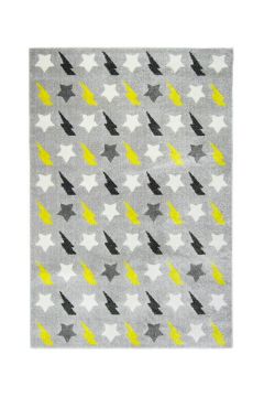 tapis enfant bolt jaune 120x170 - nattiot