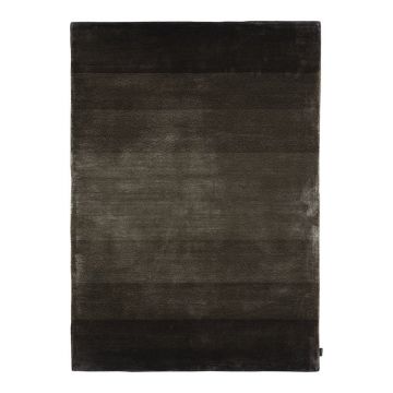 tapis moderne noir optic angelo