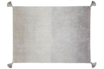 tapis lavable ombré gris 120 x 160