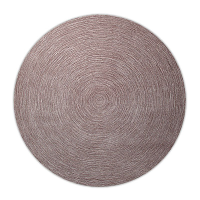 tapis moderne rond colour in motion taupe esprit home