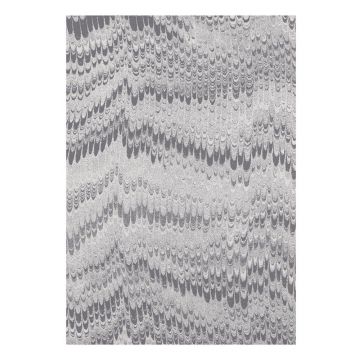 tapis moderne peacok edito paris gris