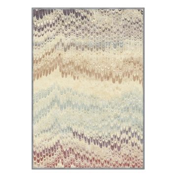 tapis moderne peacok multicolore edito paris