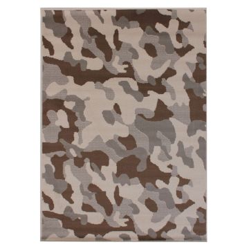 tapis moderne beige camo flair rugs
