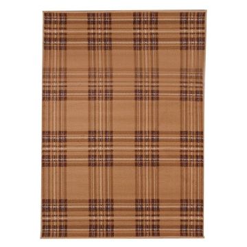 tapis moderne beige check flair rugs