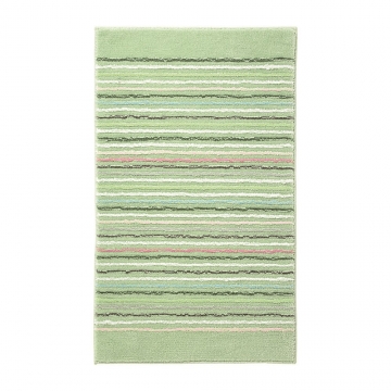 tapis de bain vert cool stripes esprit home