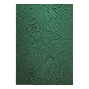 tapis esprit palmia moderne vert