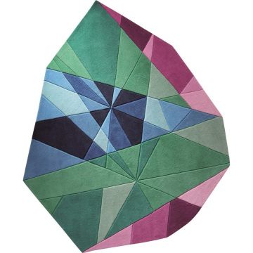 tapis moderne jewel multicolore