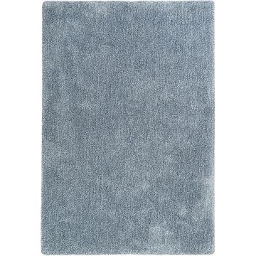tapis esprit shaggy relaxx gris bleu