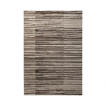 tapis moderne rayé corso esprit home beige