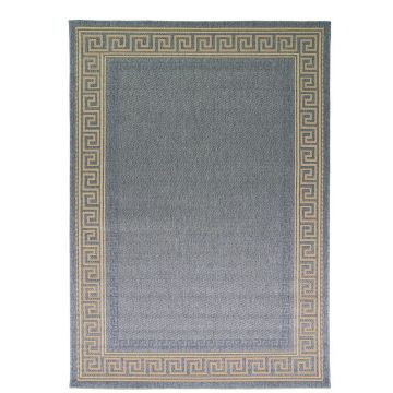 tapis moderne bleu lorenzo flair rugs
