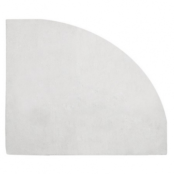 tapis enfant angle de mur gris clair 140x140 lilipinso