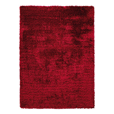 tapis moderne new glamour rouge esprit home
