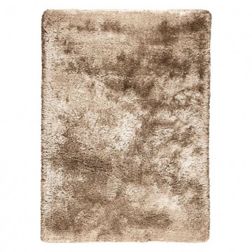 tapis shaggy marron adore - ligne pure