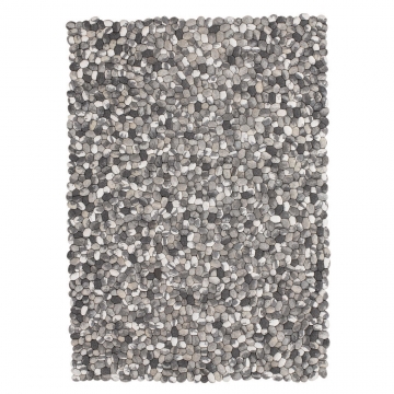 tapis on the rocks laine gris - angelo