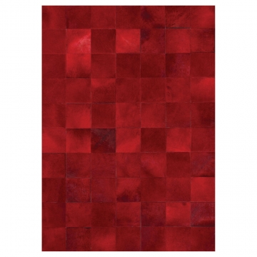 tapis en cuir rouge angelo starless