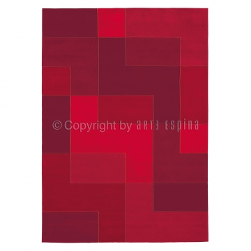 tapis arte espina logarithm rouge