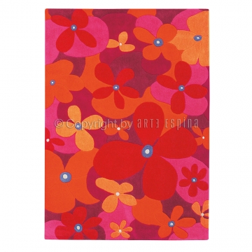tapis colourful summer rose arte espina