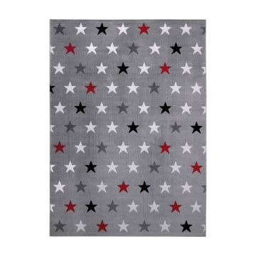 tapis wecon moderne gris starry sky