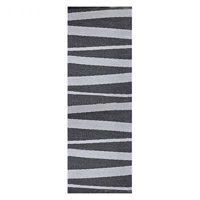 tapis de couloir sofie sjostrom design are gris et noir