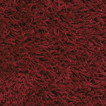 tapis shaggy california rouge