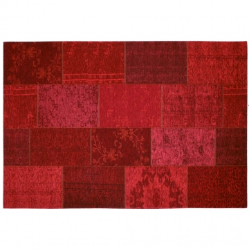tapis new vintage rouge