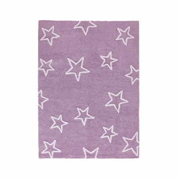 tapis enfant estrellas violet lorena canals