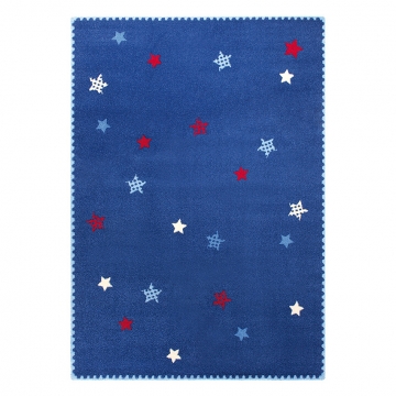 tapis space stars bleu esprit home