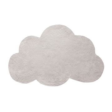 tapis enfant nuage sylver birch beige/gris clair lilipinso
