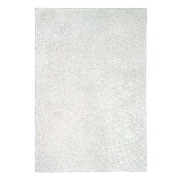 tapis enfant en laine spiral blanc lorena canals