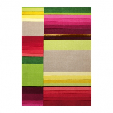 tapis block pattern multicolore esprit home