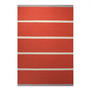 tapis esprit home simple stripe orange