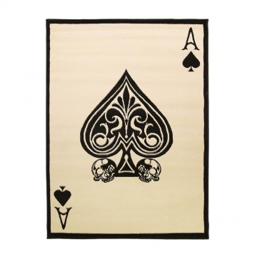 tapis flair rugs ace of spades multicolore 