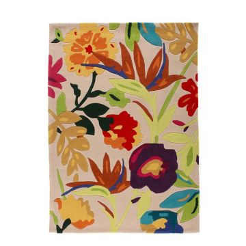 tapis multicolore bird of paradise flair rugs