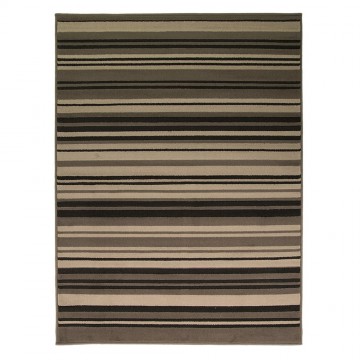tapis flair rugs canterbury noir et gris