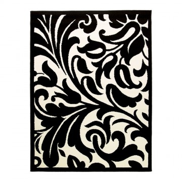 tapis flair rugs warwick noir et blanc