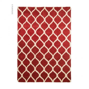 tapis flair rugs fes rouge