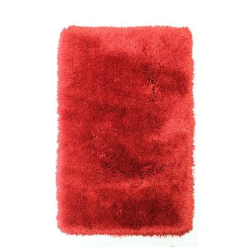 tapis shaggy flair rugs pearl tufté main rouge