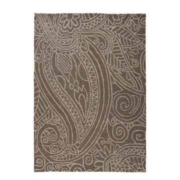 tapis moderne gris mendhi flair rugs