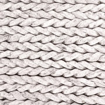 tapis en laine feutrée blanc dream ligne pure