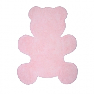 tapis enfant little teddy rose nattiot