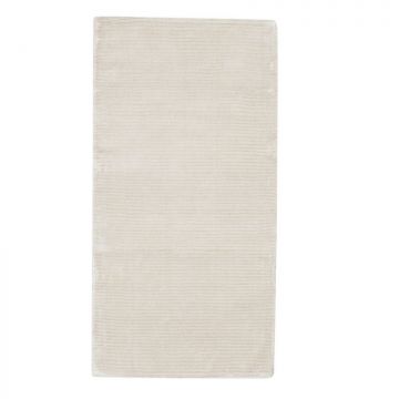 tapis moderne essentials square silky blanc trinity créations
