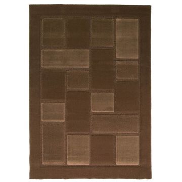 tapis moderne marron 4304 flair rugs