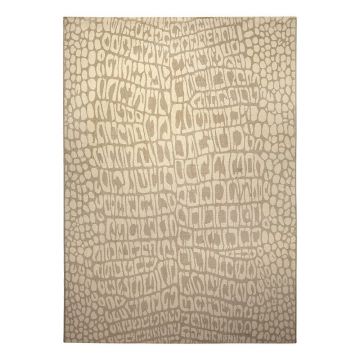 tapis moderne croco beige wecon