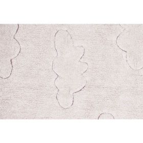 tapis lavable cotton rugcycled nuages m