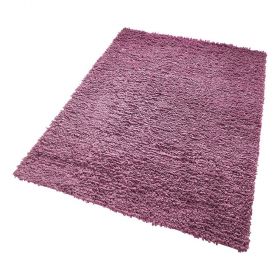 tapis esprit home violet moderne fluffy