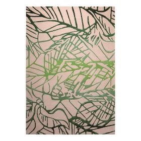 tapis moderne vert natural wilderness - esprit