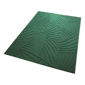 tapis moderne vert palmia - esprit