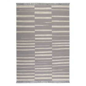 tapis carpets & co. moderne skid marks gris et blanc