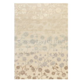 tapis couleur crème arte espina bloom tufté main