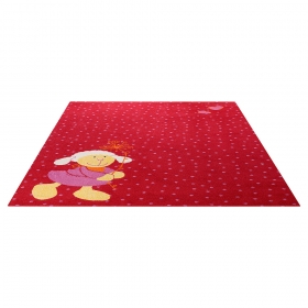 tapis enfant schnuggi sigikid rouge